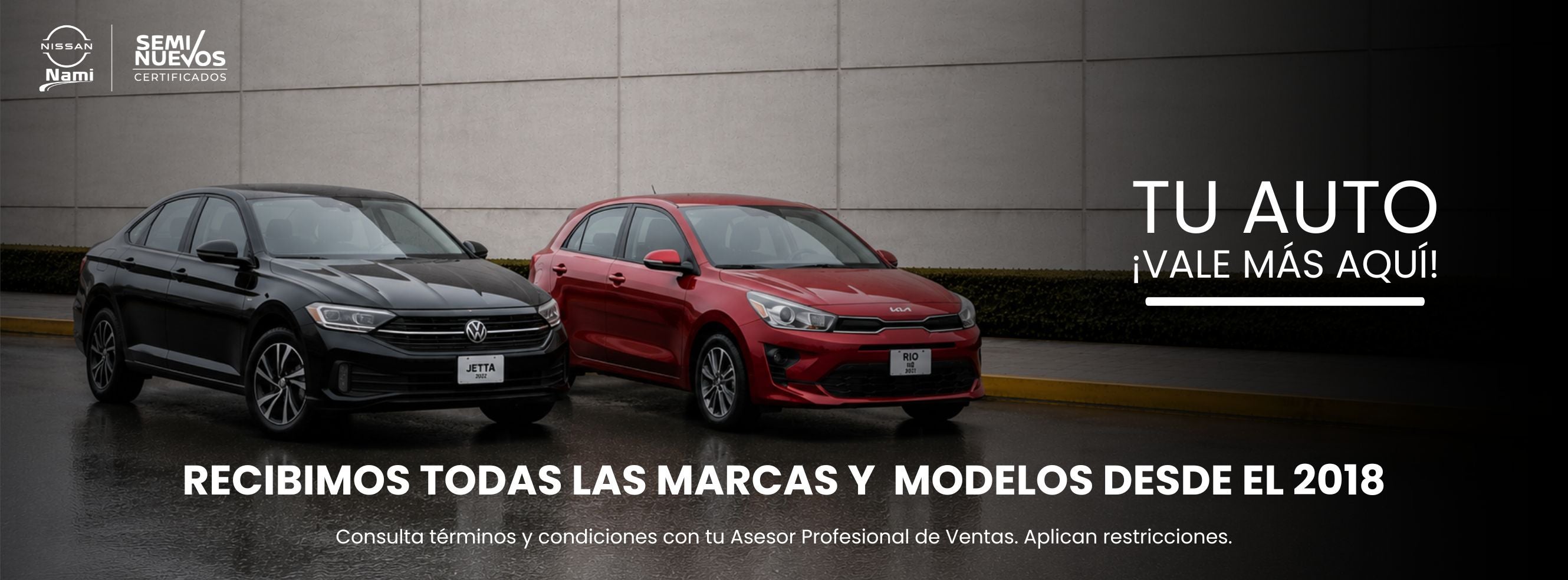 ¡Tu auto vale más aquí!