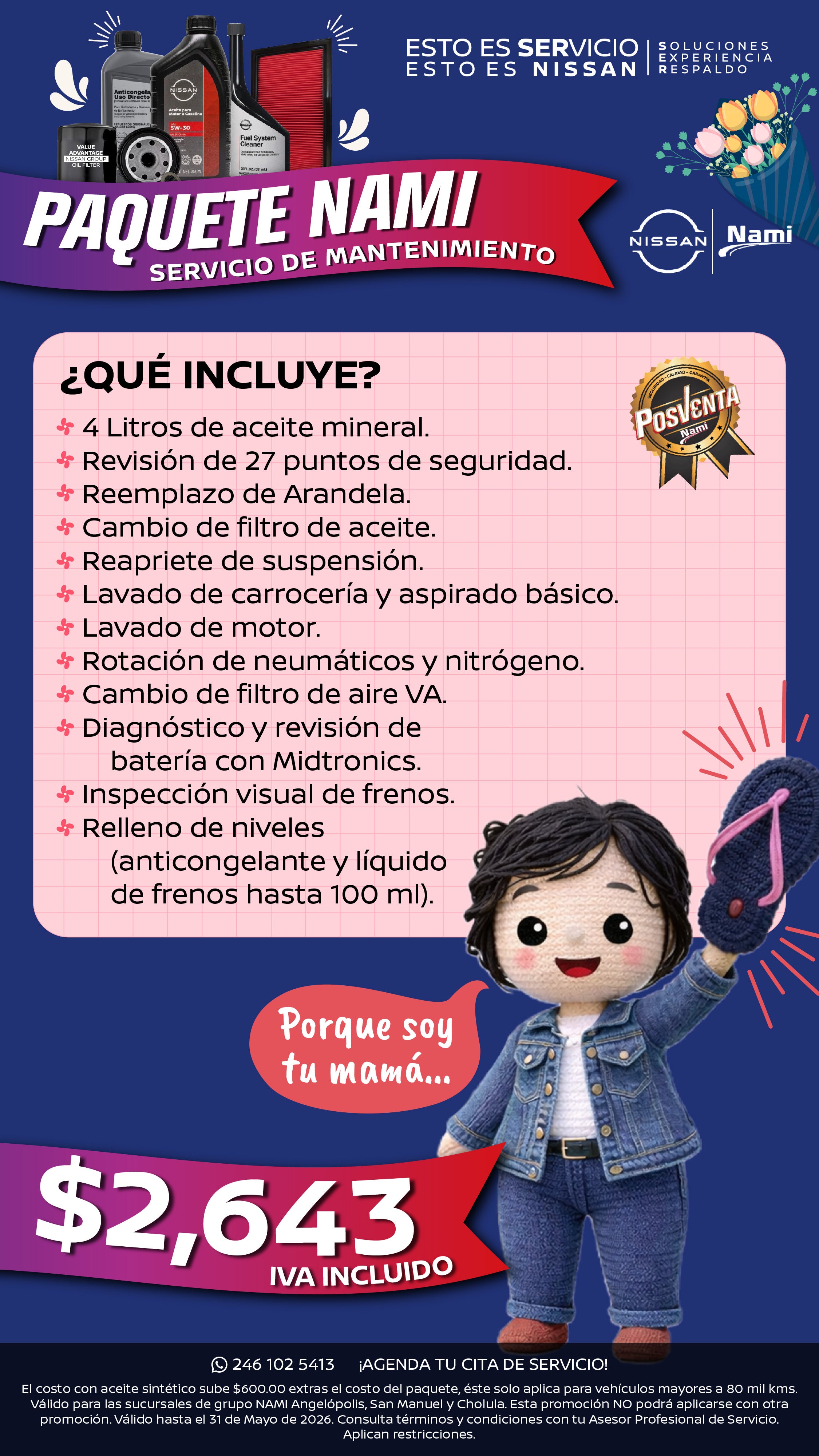 PAQUETE NAMI