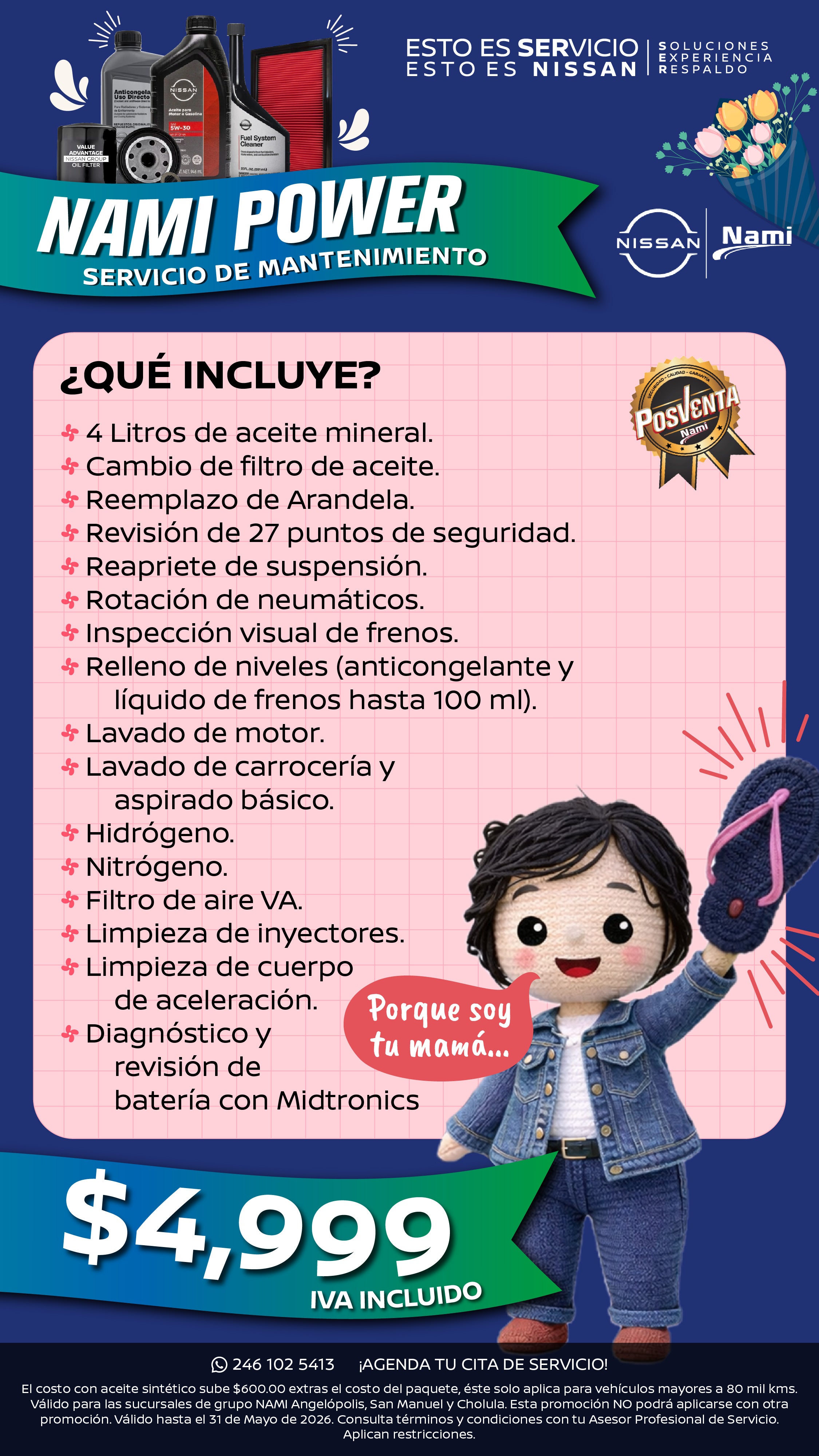 PAQUETE NAMI POWER