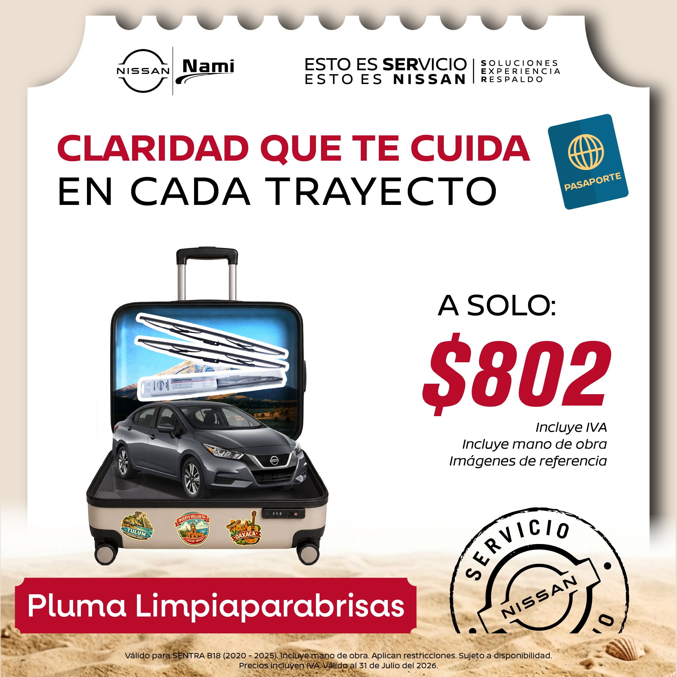 CLARIDAD QUE TE CUIDA EN CADA TRAYECTO