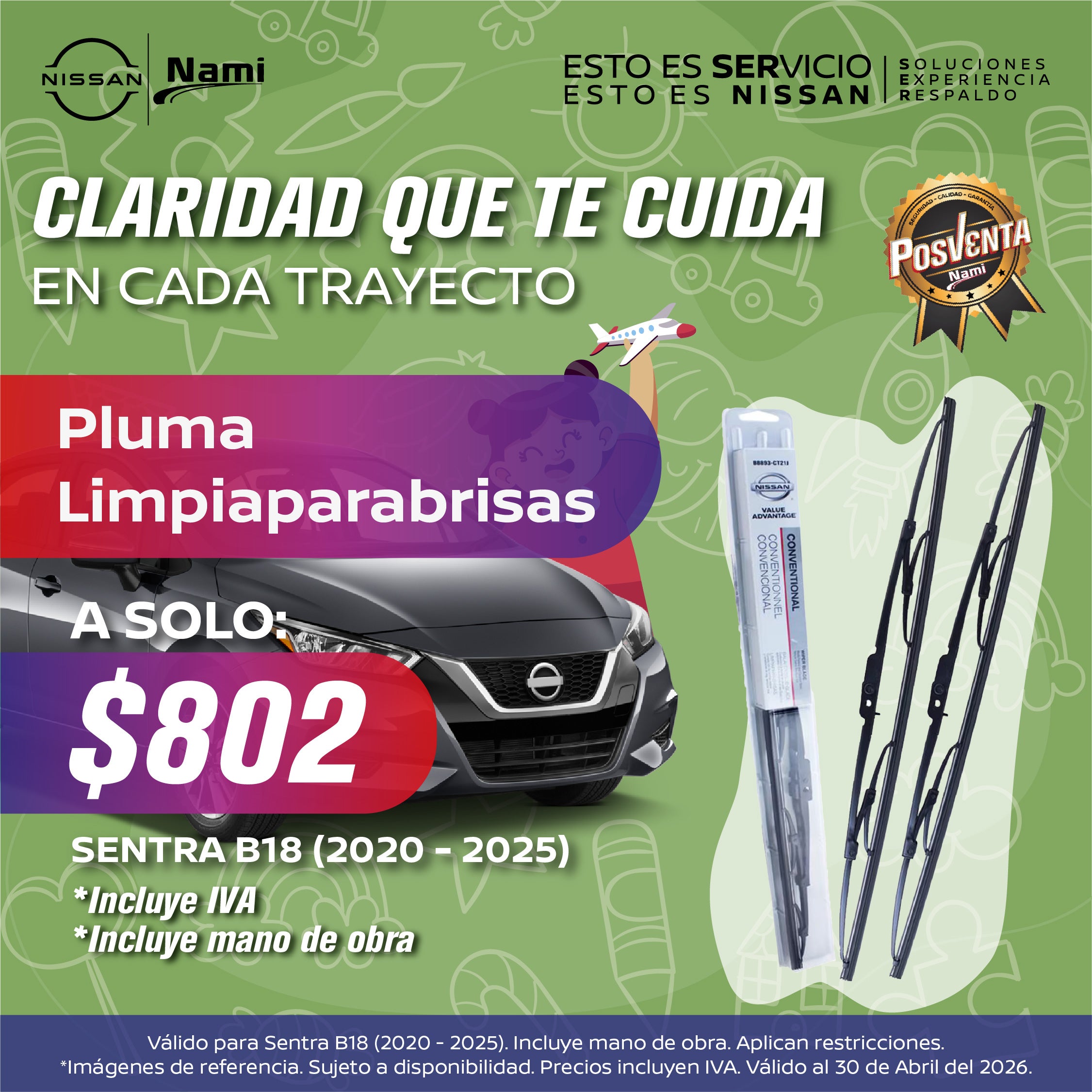 CLARIDAD QUE TE CUIDA EN CADA TRAYECTO