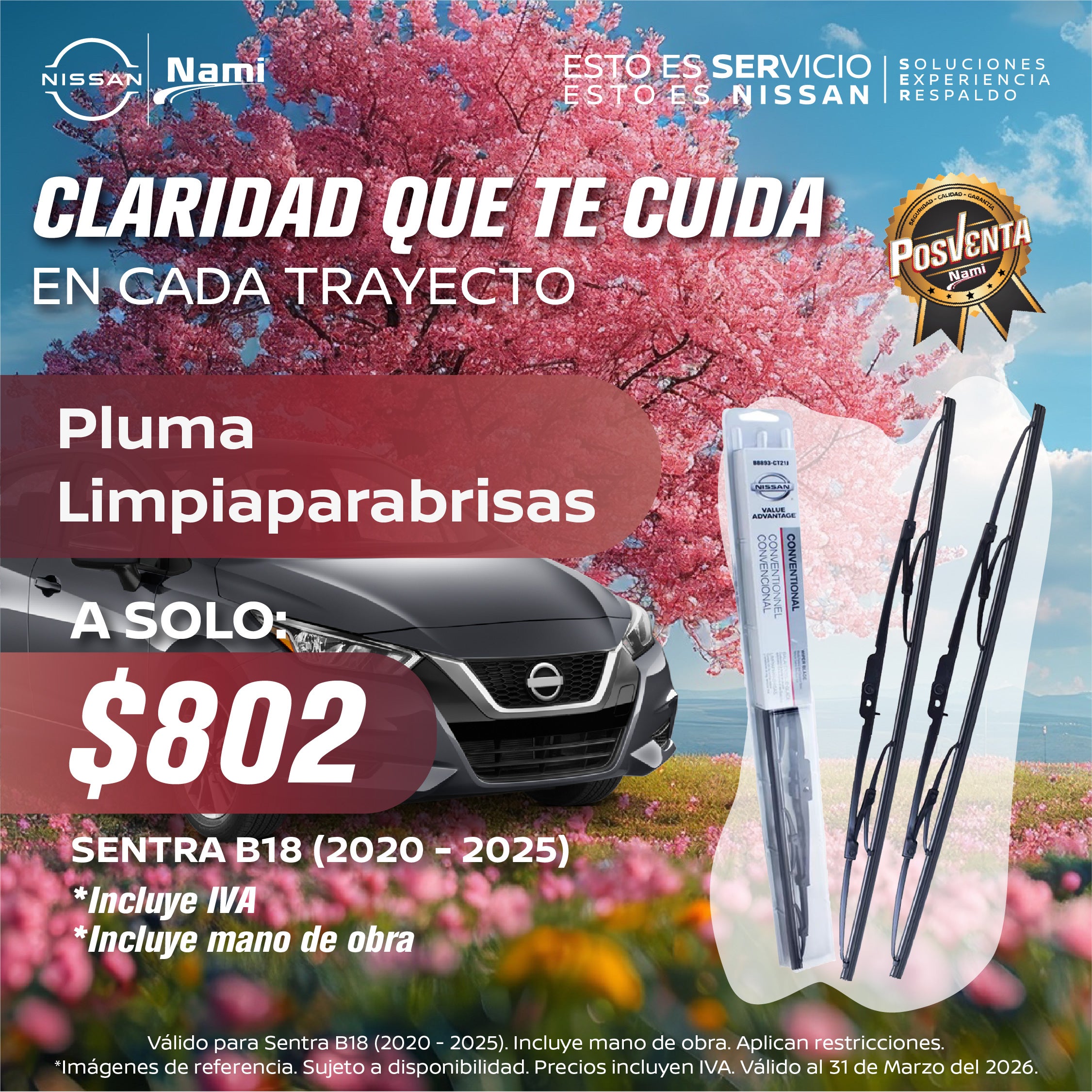 CLARIDAD QUE TE CUIDA EN CADA TRAYECTO