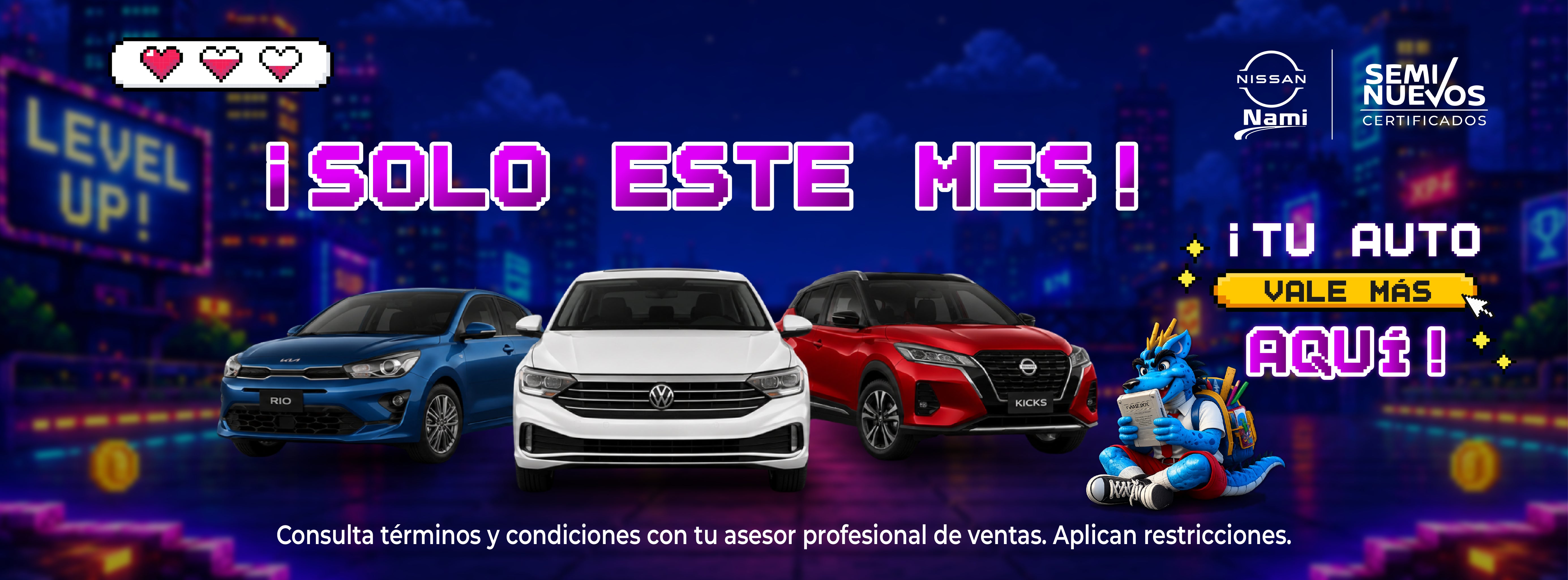 ¡Tu auto vale más aquí!